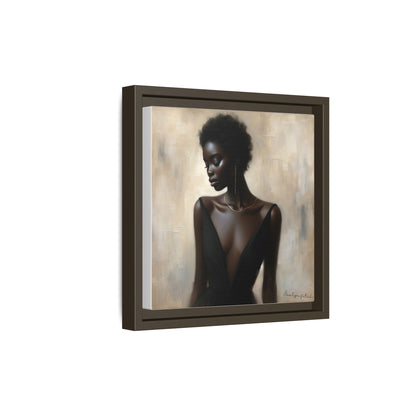 Elegant Framed Art Print, Minimalist Wall Decor, Home Aesthetic, Gift for Her, Affirmation Decor, Modern Artwork