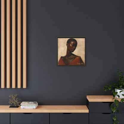 Elegant Framed Art Print, Home Decor, African American Art, Wall Art, Gift for Her, Modern Decor