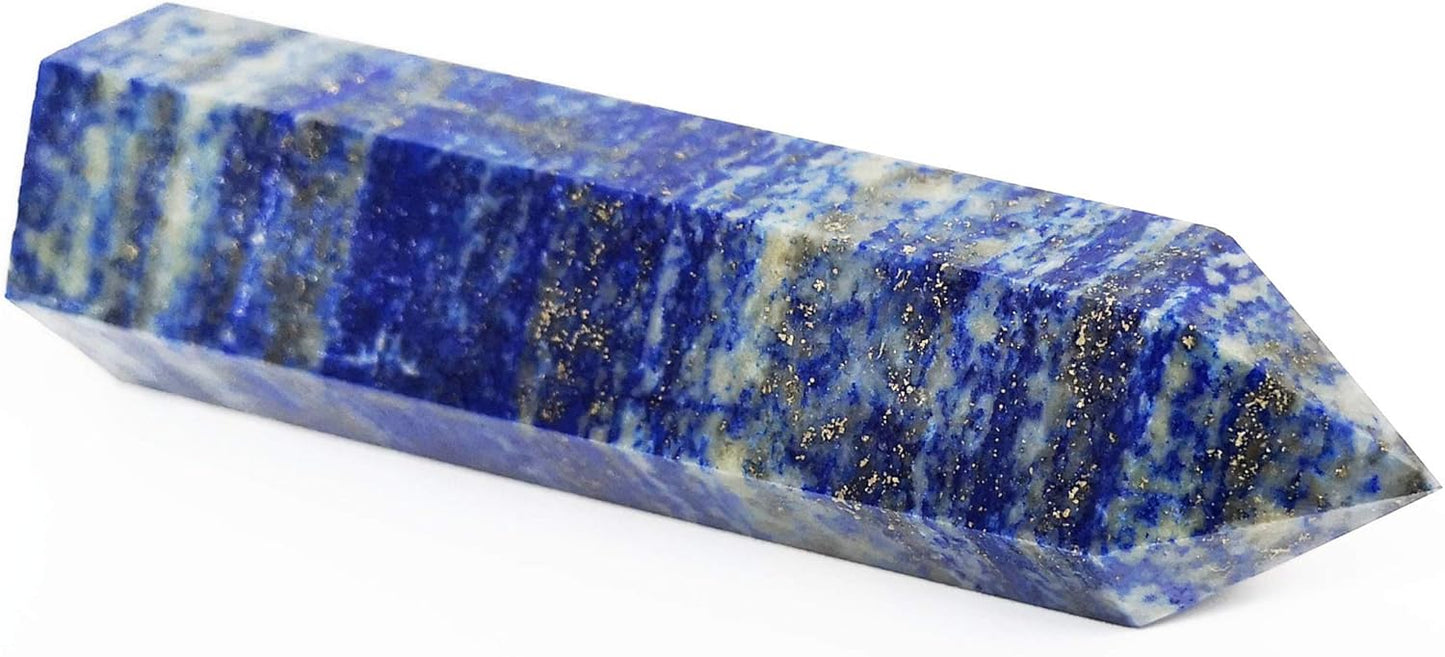 Healing Crystal Wands Point Faceted Prism Bars for Reiki Chakra Meditation Therapy Deco