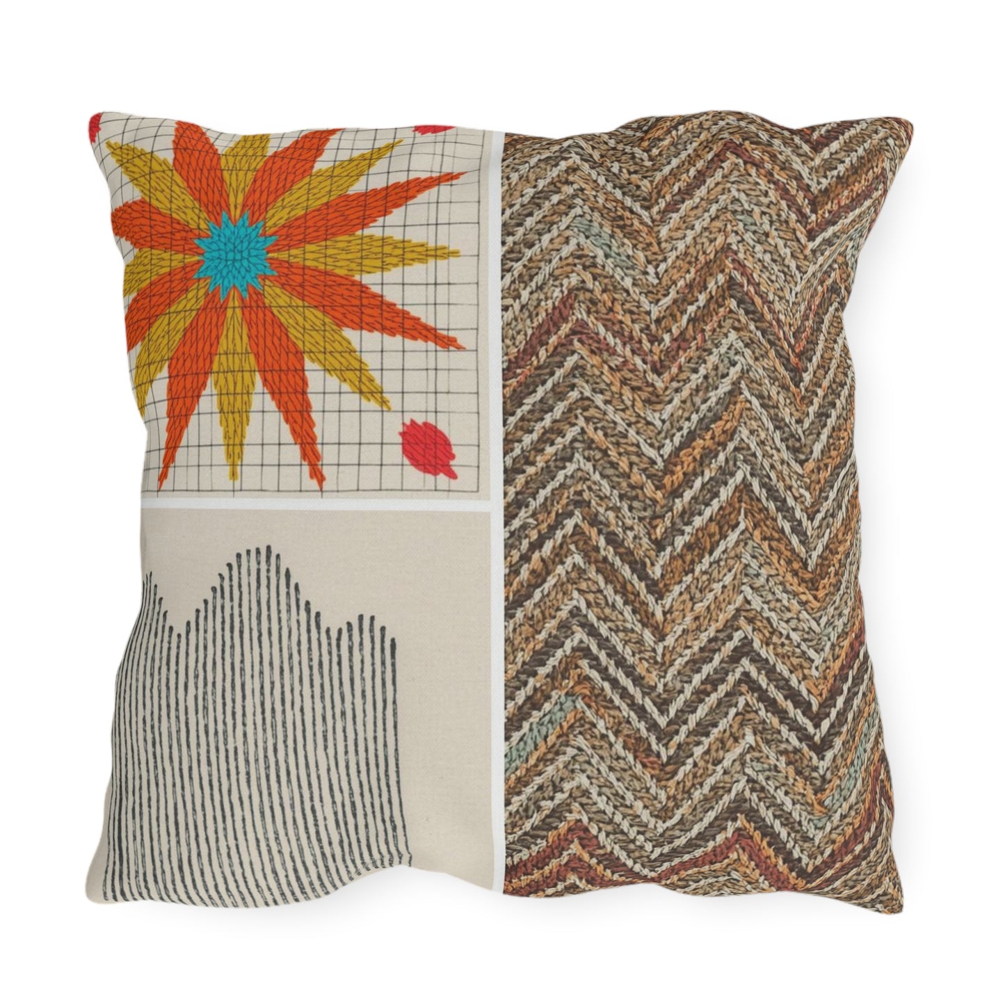 Bohemian Outdoor Pillows | Cozy Garden Decor, Patio Accessories, Summer Vibes, Throw Cushions, Boho Style Home