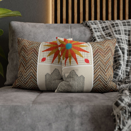 Bohemian Decorative Pillow, Colorful Cushion Cover, Cozy Home Decor, Modern Throw Pillow, Unique Gift Idea