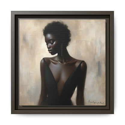 Elegant Framed Art Print, Minimalist Wall Decor, Home Aesthetic, Gift for Her, Affirmation Decor, Modern Artwork