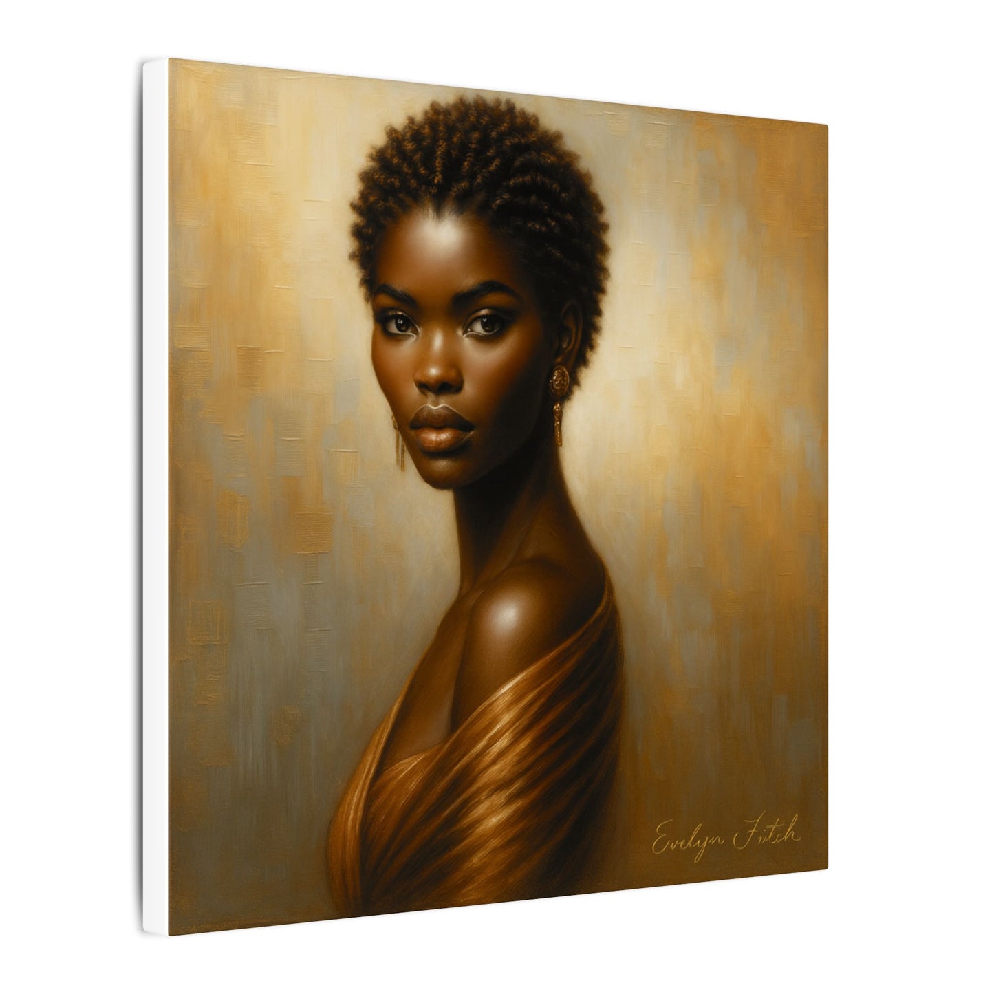 Elegant Portrait Canvas Art - Multi-Size