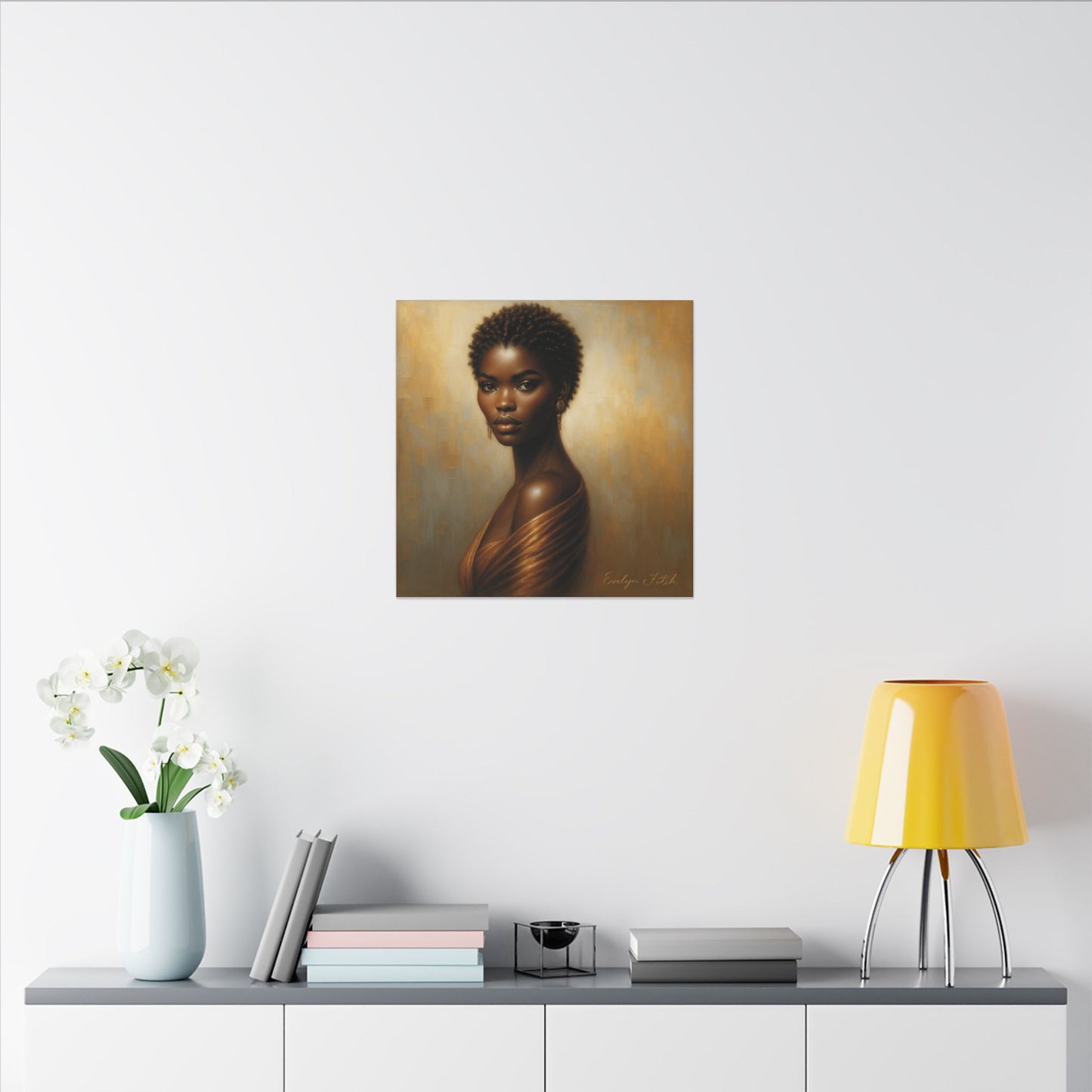 Elegant Portrait Canvas Art - Multi-Size