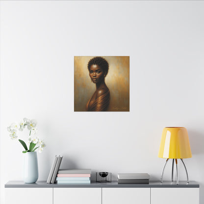 Elegant Portrait Canvas Art - Multi-Size