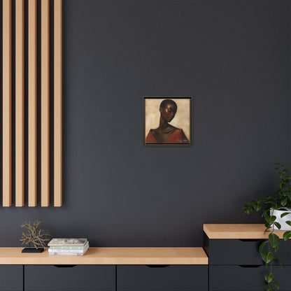 Elegant Framed Art Print, Home Decor, African American Art, Wall Art, Gift for Her, Modern Decor