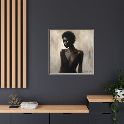 Elegant Framed Art Print, Minimalist Wall Decor, Home Aesthetic, Gift for Her, Affirmation Decor, Modern Artwork