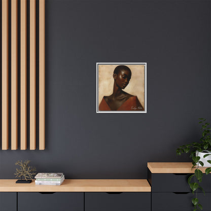 Elegant Framed Art Print, Home Decor, African American Art, Wall Art, Gift for Her, Modern Decor