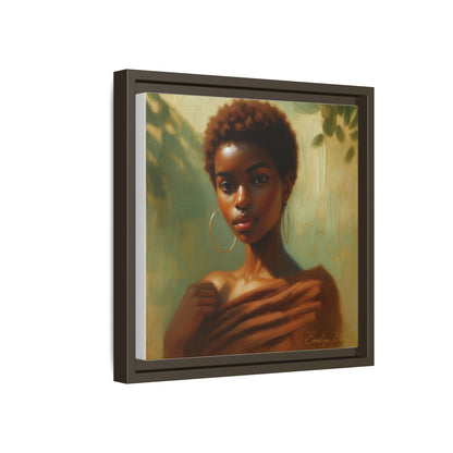 Framed Wall Art, Ethereal Portrait of a Woman, Home Decor, Gift for Her, Modern Artwork, Minimalist