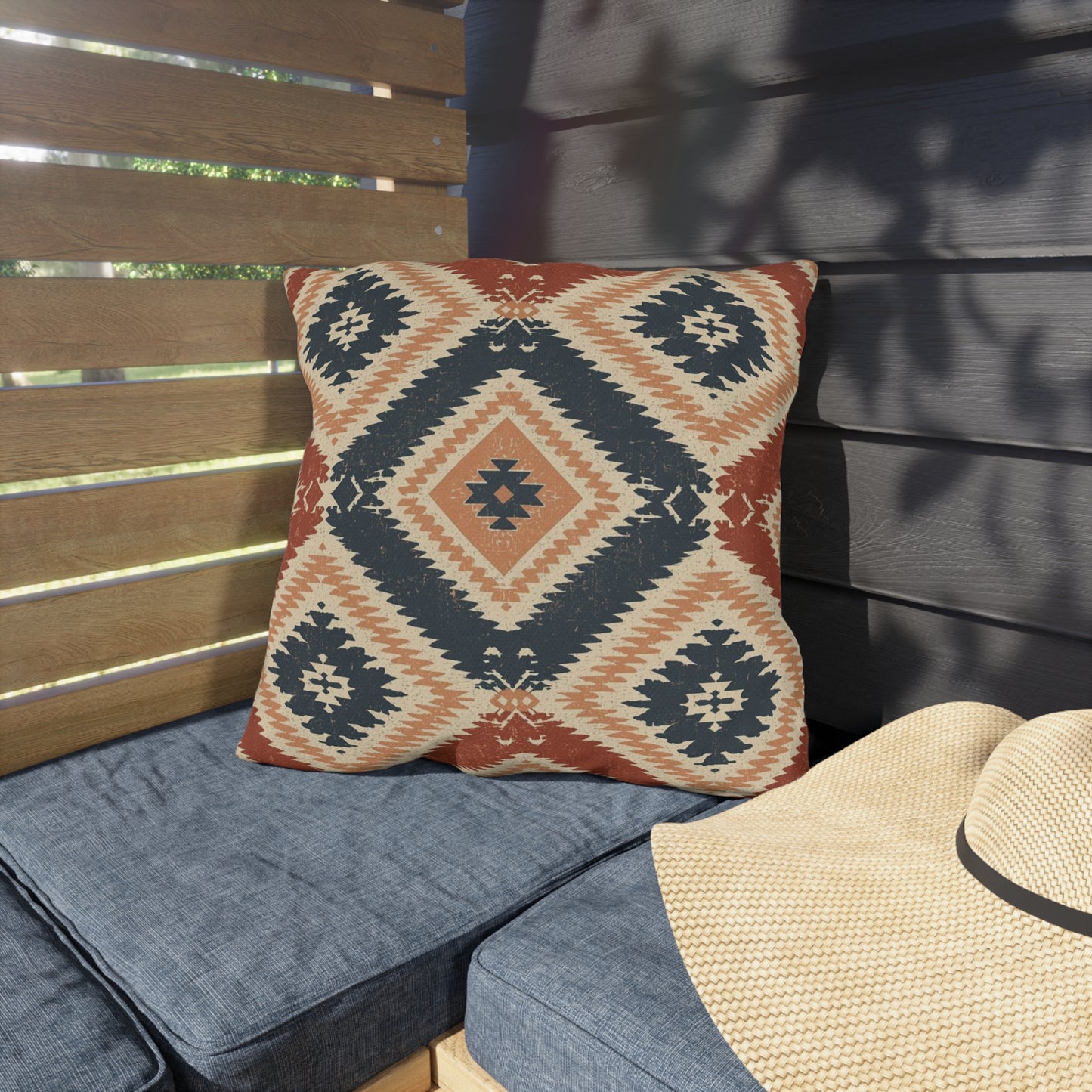 Stylish Outdoor Pillows - Bohemian Decor for Patios, Terraces, Porches, Camping, Home Accents, Cozy Gatherings