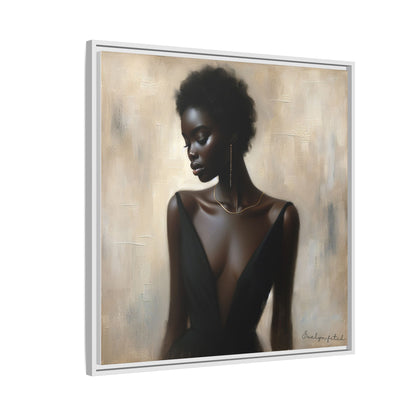 Elegant Framed Art Print, Minimalist Wall Decor, Home Aesthetic, Gift for Her, Affirmation Decor, Modern Artwork