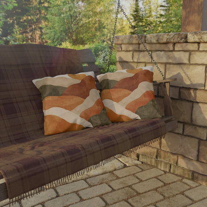 Warm Earthy Outdoor Pillows, Cozy Patio Decor, Bohemian Home Accents, Nature-Inspired Cushion Covers, Perfect for Outdoors, Gifts for [...]