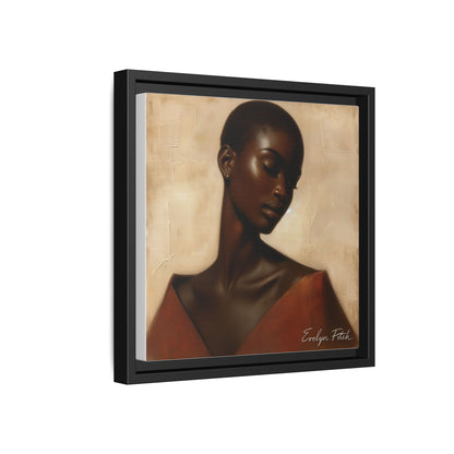 Elegant Framed Art Print, Home Decor, African American Art, Wall Art, Gift for Her, Modern Decor