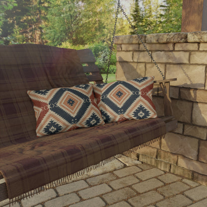 Stylish Outdoor Pillows - Bohemian Decor for Patios, Terraces, Porches, Camping, Home Accents, Cozy Gatherings